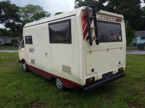1982 VW diesel RV T3 bully camper van vanagon bus Tisscher widebody longbody, image 6