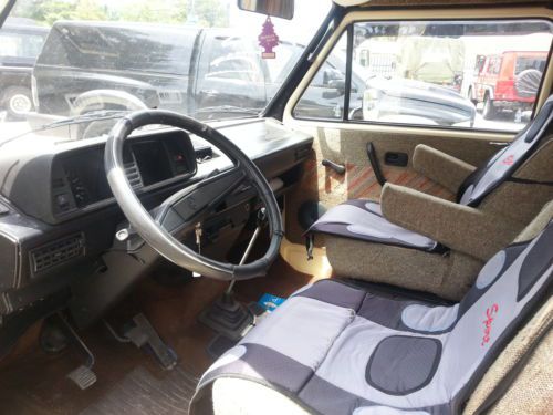 1982 VW diesel RV T3 bully camper van vanagon bus Tisscher widebody longbody, image 7
