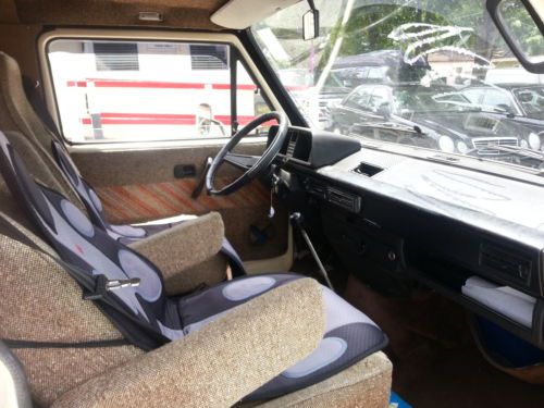 1982 VW diesel RV T3 bully camper van vanagon bus Tisscher widebody longbody, image 8
