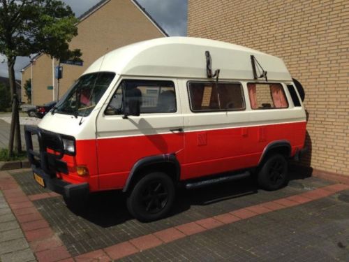 1982 VW diesel RV T3 bully camper van vanagon bus Tisscher widebody longbody, image 17