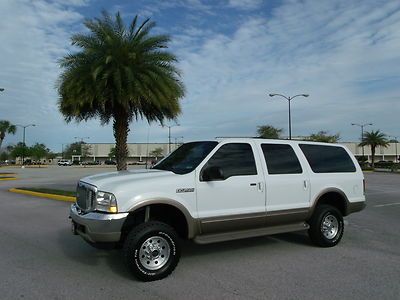 Excursion limited 4x4 3rd row seating 7 passenger **7.3 liter turbo diesel!!**