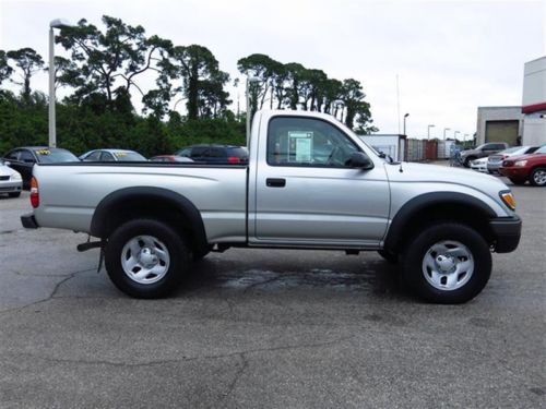 2004 toyota tacoma 4x4 awd low miles standard cab pickup pick up truck clean