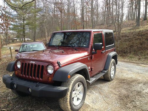 2008 jeep wrangler x sport utility 2-door 3.8l