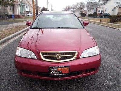 *we finance * 2001 acura tl with 79k miles! leather, chrome wheels, automatic