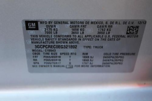 2014 chevrolet silverado 1500 1lt