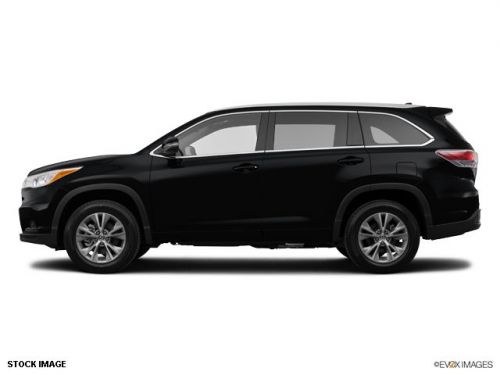 2014 toyota highlander xle