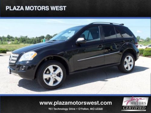 2009 mercedes-benz  ml350 4matic