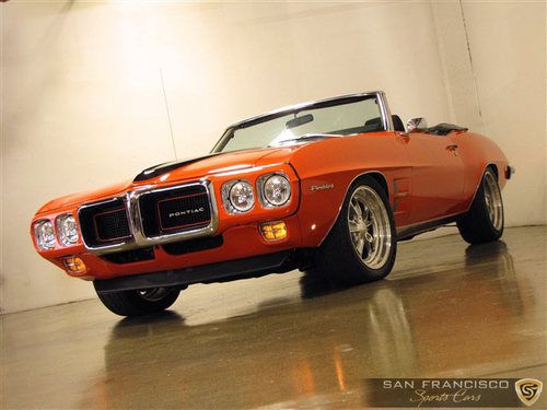 1969 pontiac firebird ls1 convertible restorod restored