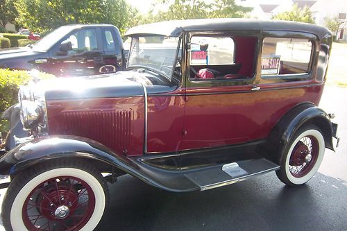 1930 ford model a tudor