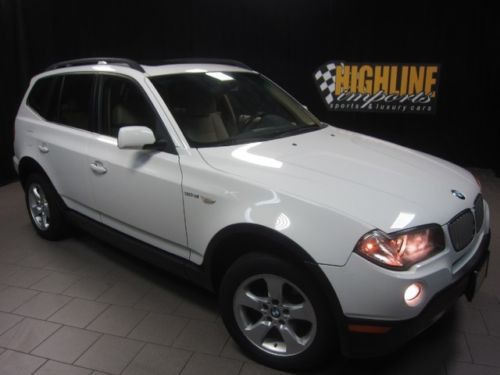 2008 bmw x3si, 225hp, all-wheel-drive, heated leather seats, super clean suv