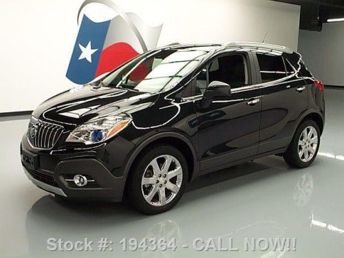 2013 buick encore premium awd sunroof nav rear cam 11k texas direct auto