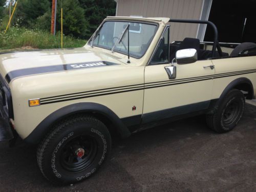 1978 International Scout II - runs and drives great; 4x4, US $4,250.00, image 3