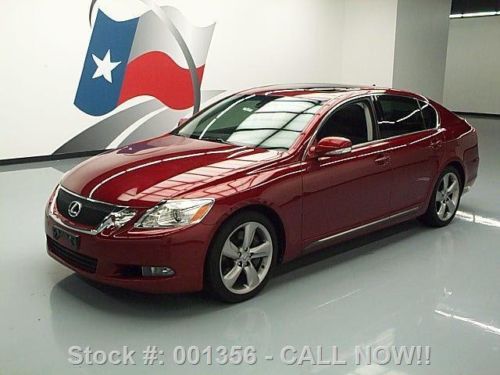 2008 lexus gs460 climate seats sunroof nav rear cam 69k texas direct auto