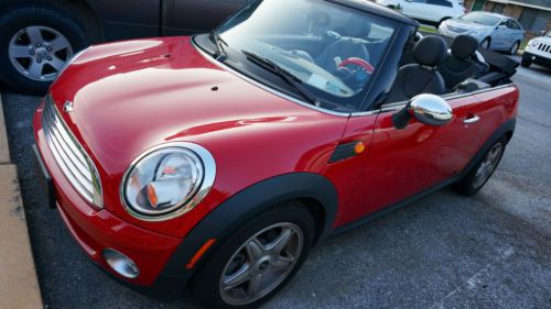 2010 mini cooper base convertible 2-door 1.6l