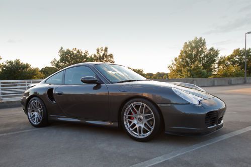 2003 porsche 911 turbo coupe slate grey 20k miles