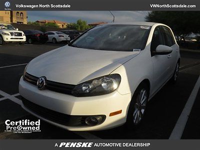 Tdi low miles sedan automatic diesel 2.0l 4 cyl candy white