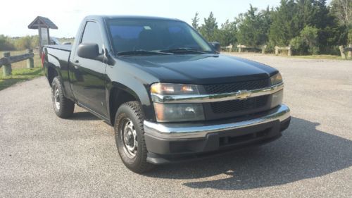 2006 chevrolet colorado black 2-door grey int. 79k vortec 2800 i4 engine 1 owner