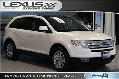 Ford edge 4dr sel fwd sedan automatic gasoline 3.5l v6 duratec 35 white sand tri