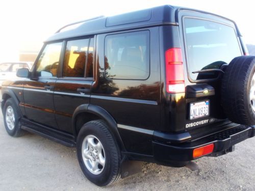 Land rover discovery 2000 series ii sport utility 4-door 4.0l black beauty