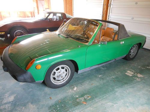 Porsche 914 1.8l forest green california car