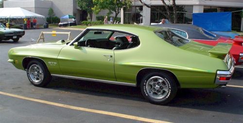 1971 pontiac gto - limekist green - real 242 vin - project car