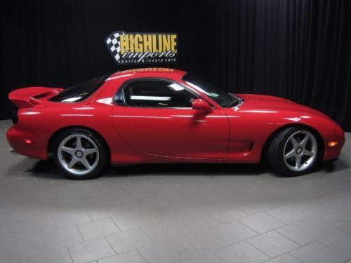 Twin turbo mazda rx7, automatic, red