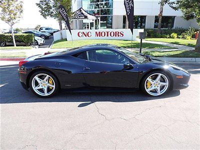 2011 ferrari 458 italia / pozzi blue / must see / loaded / rare color combo