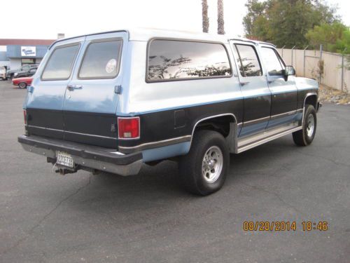 RUST FREE, ORIGINAL PAINT 3/4 TON 4X4 4L80E OVERDRIVE 350 MOTOR FULLY LOADED, image 3