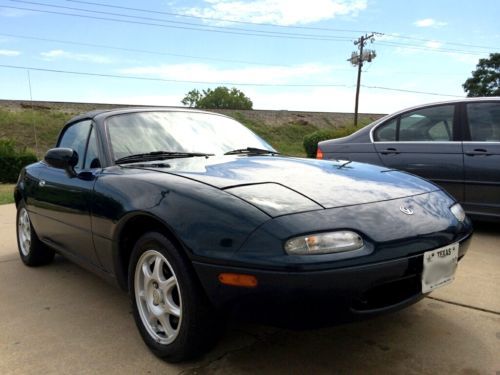 1997 mazda miata 55000 miles leather 5 speed runs great immaculate