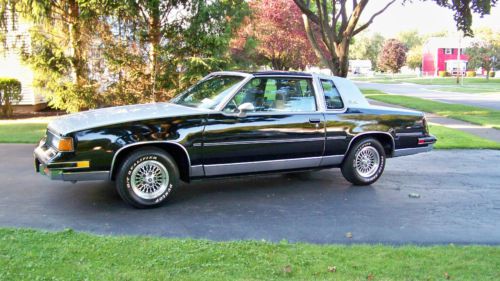 1987 oldsmobile cutlass salon base coupe 5.0l 307 v8 t-tops only 54,387 miles