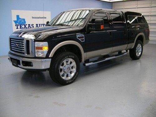 We finance!!!  2008 ford f-250 lariat 4x4 powerstroke diesel auto camper cd tow!