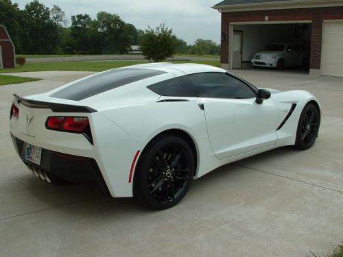 White on Black, Z51, Black wheels, spoiler and mirrors, performance exhaust, US $54,900.00, image 3