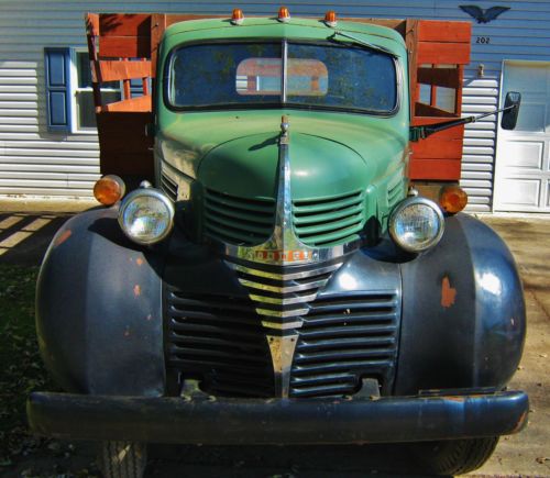 1940 dodge 1 1/2 ton flatbed truck with stake sides