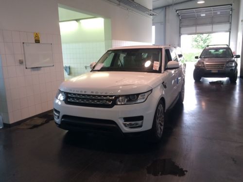 2014 range rover sport 3.0 s/c hse, fuji white, ready for delivery