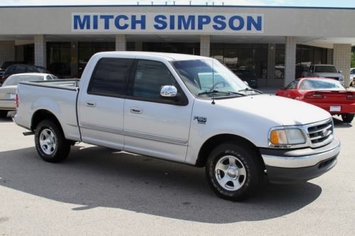 2001 ford f-150 xlt crew cab  perfect 1-owner ga carfax  clean georgia truck!!