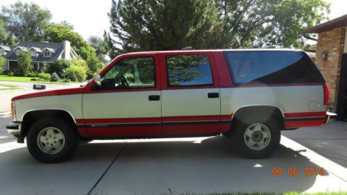 1993 gmc k1500 suburban base sport utility 4-door 5.7l - new tires with &lt;100mile