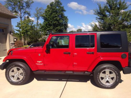 2010 jeep wrangler unlimited sahara