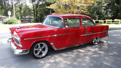 55 Chevy Bel/Air Resto/Mod, US $90,000.00, image 6