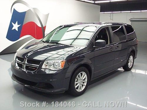 2014 dodge grand caravan sxt stow-n-go pwr liftgate 29k texas direct auto