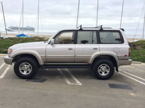 151k orig miles!  diff lock, toyota land cruiser fzj80, nice. no reserve!!