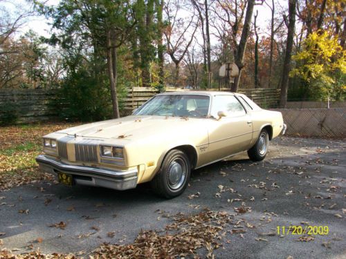 1977 oldsmobile cutlass supreme brougham coupe 2-door 5.7l