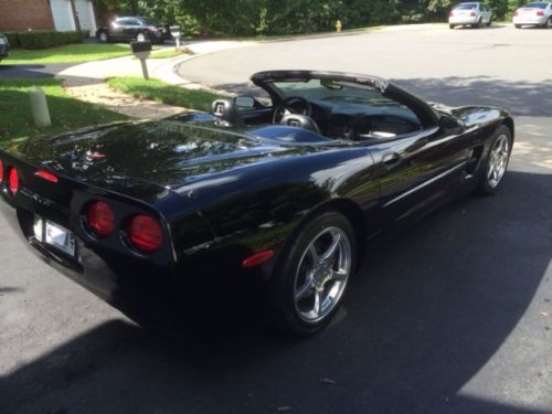 2001 convertible chevy corvette, 6-speed