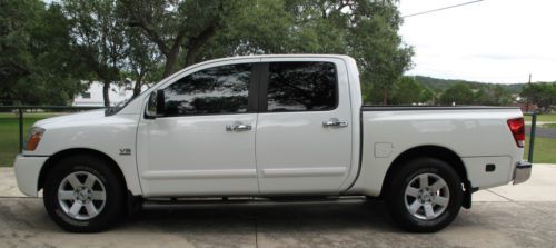 2004 titan le 2wd crew cab - 94k mi, one owner, excellent condition