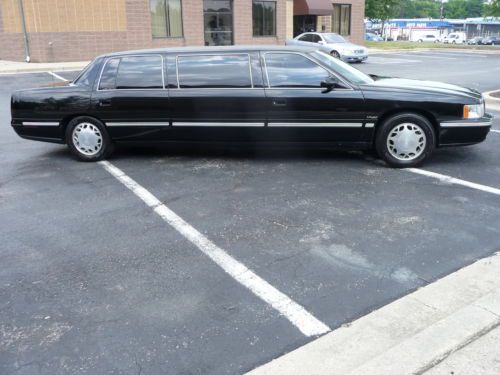 Real nice 1999 cadillac deville 48&#034; 6 passenger dabryan executive style limo