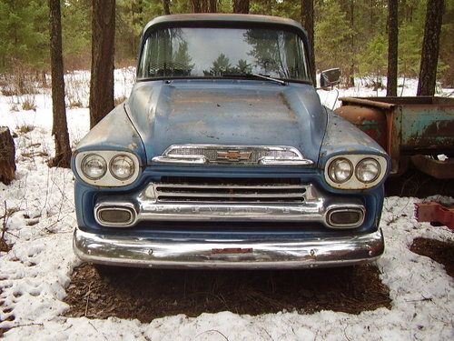 1959 chevrolet apache 32 stepside 1/2 ton