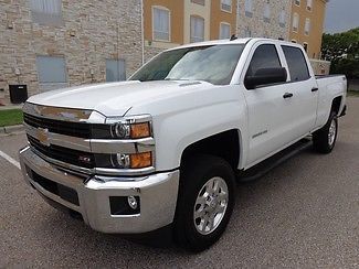 2015 2500hd 4x4 z71 off road crew cab lt duramax turbo diesel allison auto 5k mi