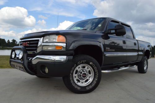 2004 gmc sierra 2500hd crew cab sle diesel clean!!!