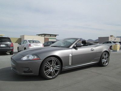 2009 gray v8 supercharged leather navigation miles:37k convertible