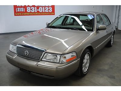 05 mercury grand marquis ls one owner only 41k no reserve