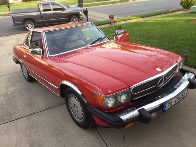 Mercedes-benz sl-class 2 door convertible/coupe